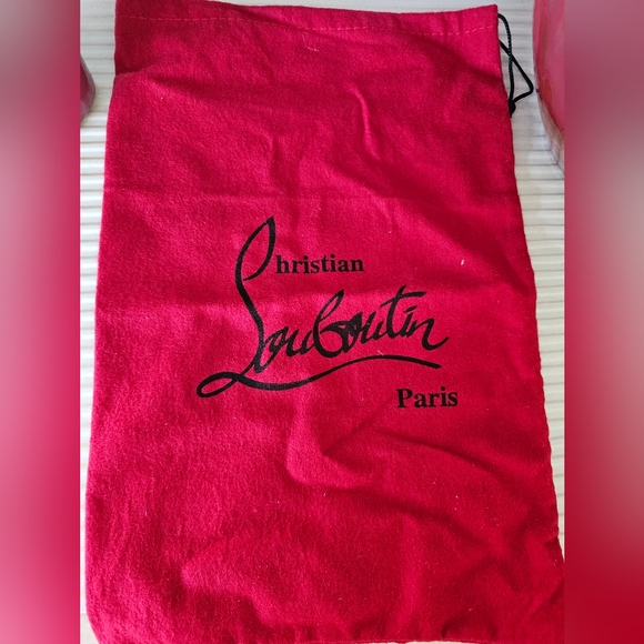 Louboutin Prive Patent leather (bronze & red) - Picture 13 of 13